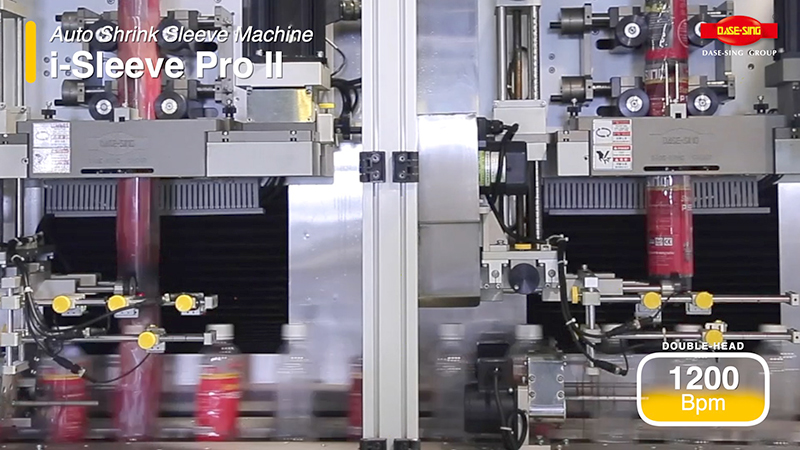 i-Sleeve Pro II Double Head Shrink Sleeve Labeling Machine
